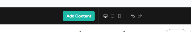 MediaCor Editor toolbar, center section